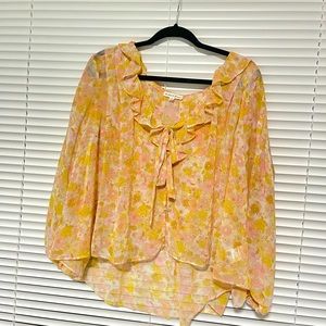 For Love and Lemons - Floral blouse.